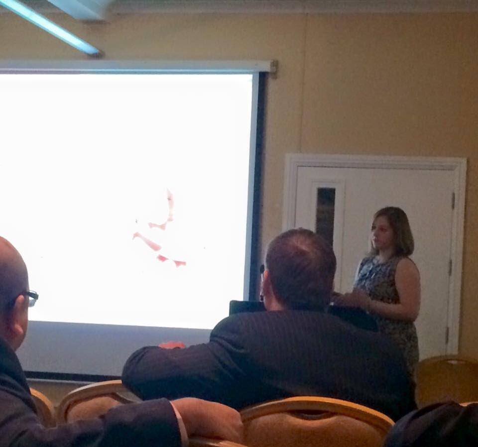 DRG_Swansea's tweet photo. Our very own Dr Sarah Prior presenting data from the Gloden years study @ #BOMSS2016 https://t.co/3KHAlweIDp