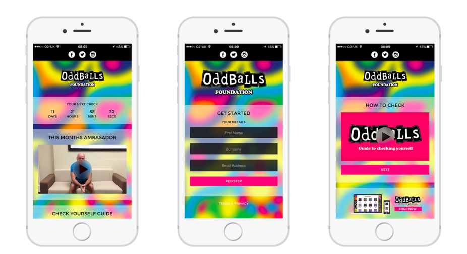 myoddballs's tweet photo. Want to check yourself for testicular cancer? There will be an App for that soon! @OddballsFDN #checkyourselfapp https://t.co/blExr1oQUI