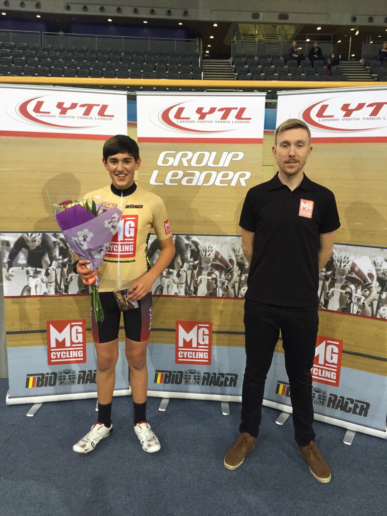 trackleague's tweet photo. Group 4 Gold Jersey Leader tonight is Rahul Fortescue Talwar. Will he be on top after tonight?! https://t.co/S1yJSN6NIz