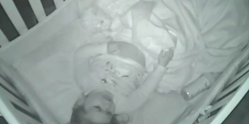 people's tweet image. 'Amen!' Adorable toddler caught praying for family (and Santa Claus) on baby monitor peoplem.ag/4SqHe3e