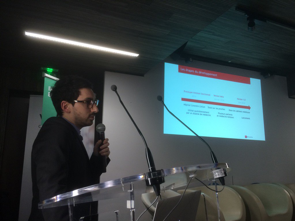 izablit's tweet photo. Dr Alexis Alstruc presente cardiopad #healthshapr @wellfundr @IBM_France @Chrisbel99 https://t.co/bp2NtaCYIm