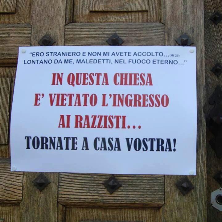 quisques's tweet photo. Ero straniero e non m'avete accolto
Povero e non m'avete dato il pane
Malato e non m'avete dato ascolto,
#Matteo25 https://t.co/DweZjW9QTk