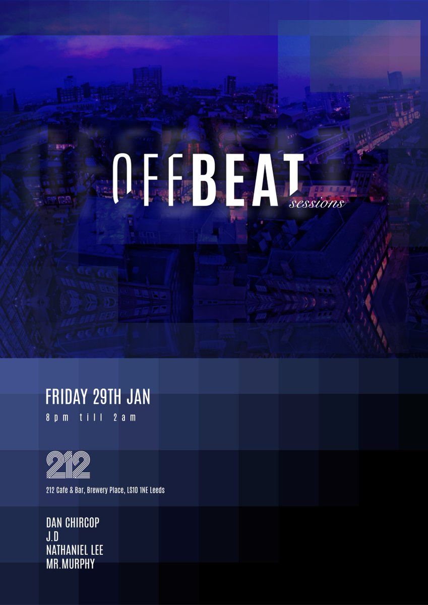 StayOffBeat's tweet image. We are back! Come and join us at 212 bar in Leeds tomorrow night!
facebook.com/events/1002851…