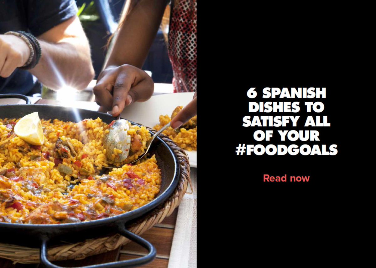 ContikiCanada's tweet photo. MUST EATS: 6 Spanish dishes that’ll define your ultimate #foodgoals 🍴 >> https://t.co/AceaDPRr15 #travelgoals https://t.co/W9ThVvsPYq