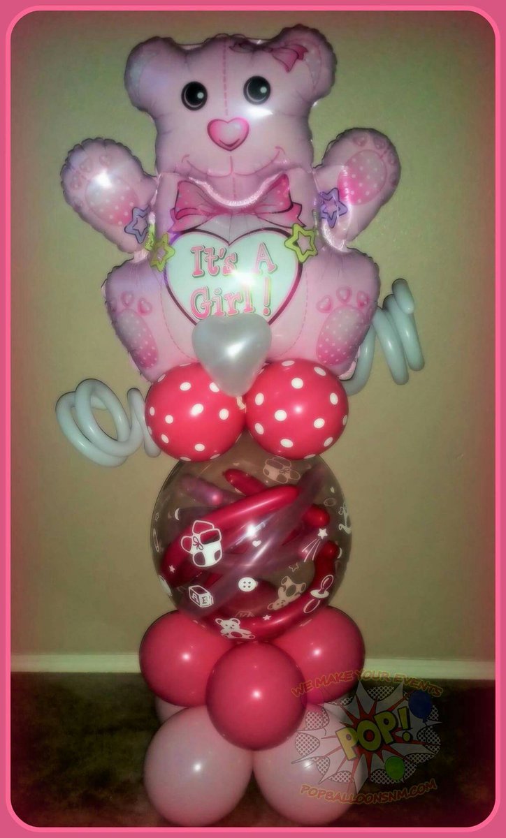 popballoonsnm's tweet photo. Beautiful balloon display to welcome a baby girl! https://t.co/CXOhlU0rYP