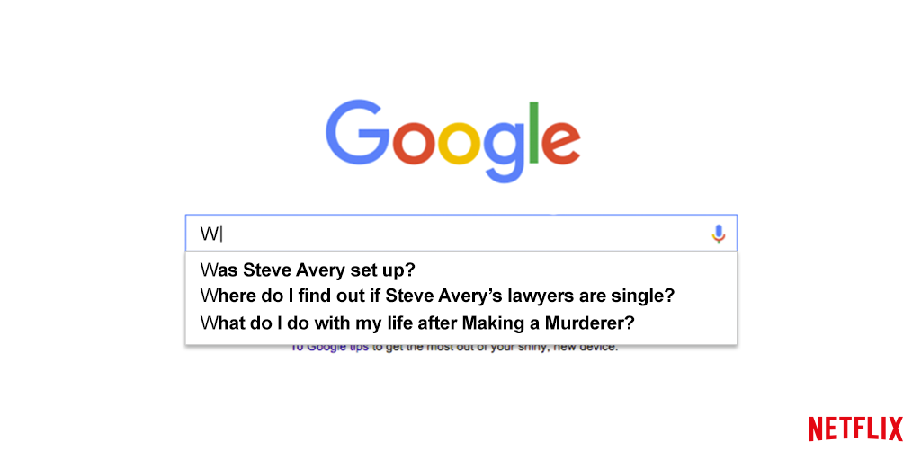netflix's tweet photo. Even Google doesn't have the answer. https://t.co/B7x5jMPYRo
