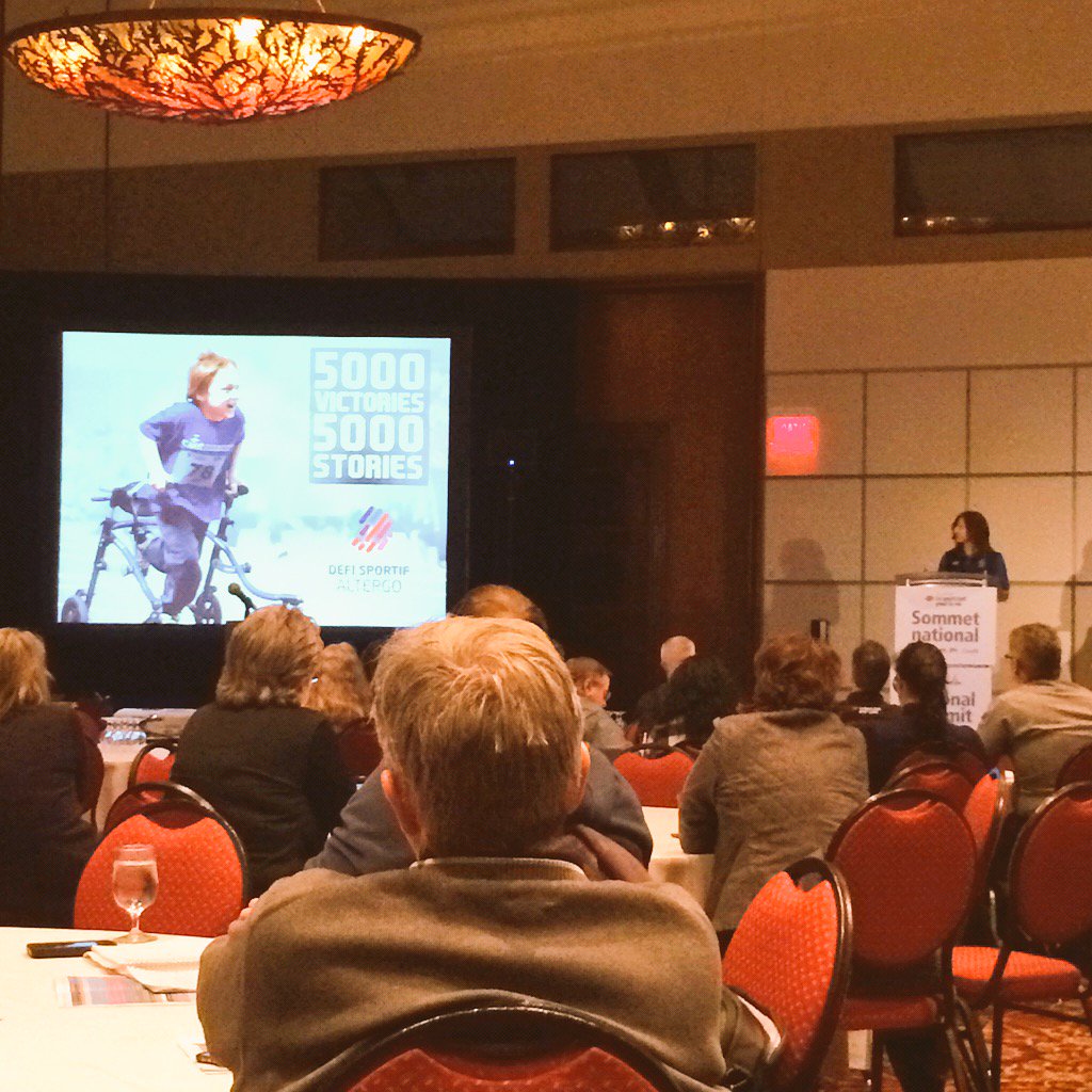 AM_MacDonaldMD's tweet photo. Everyone is entitled to a chance. Oui! @Defi_sportif @S4L_SPV #surpassgoals #inclusion #CS4LSummit https://t.co/ys8rJ3eRz1