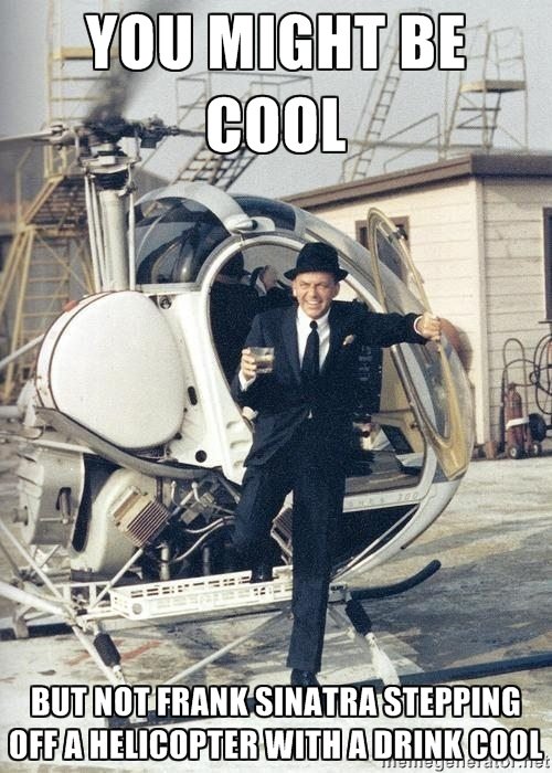 cryptogo's tweet image. LOL, Coolness at it's finest, #FrankSinatra.