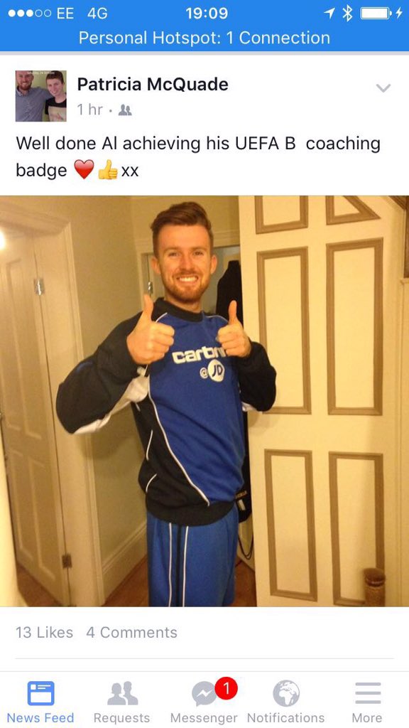 Soccer_aKIDemy's tweet photo. Big Congrats to our coach @mcquadealex passing his UEFA B
#hardwork #aKIDemy #playerdevelopment #coachdevelopement https://t.co/ZIyX5tIi4N