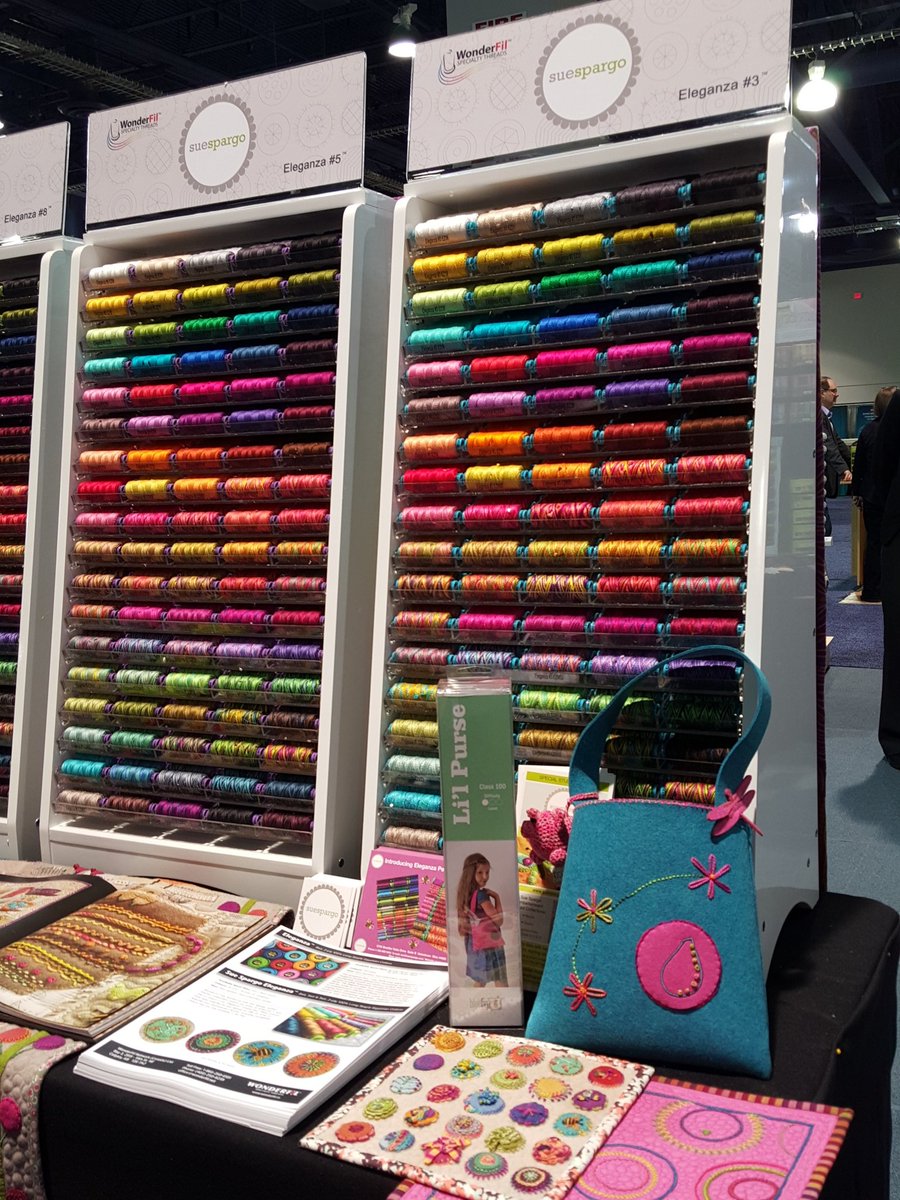 bluefig's tweet photo. @wonderfilthread Thanks for featuring @bluefig with #suespargo at #VDTA2016 https://t.co/106Il3LXJV