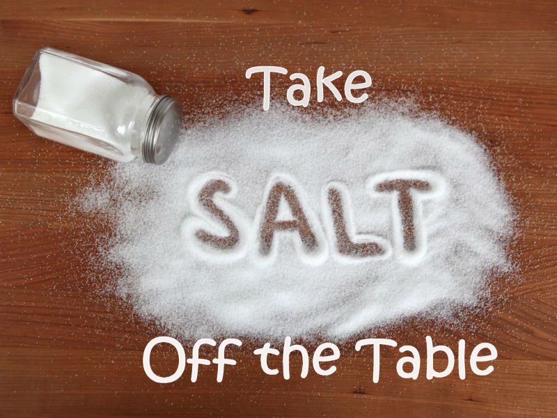 Restaurants and Chefs! Help your customers to really Taste Your Food simply by taking #Salt off the table!