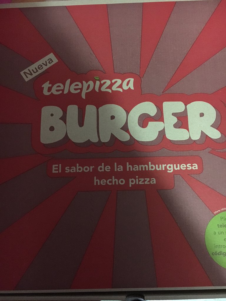 Marivimp's tweet photo. Como sabe mi gordi @DamianVR89 animarme mis días de estudios 😍jijiji te quiero 😍❤️ #telepizza #comomemima https://t.co/BM4OMmgg8j