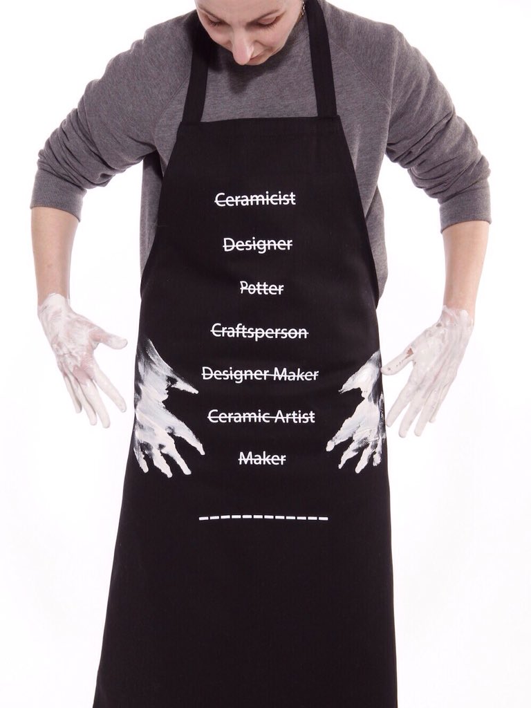 maywildstudio's tweet photo. Coming soon our #SystemsofProduction SOP Apron. On sale Monday on our website &amp; FB Shop #ceramics #art #design https://t.co/xKsQNDxzXY