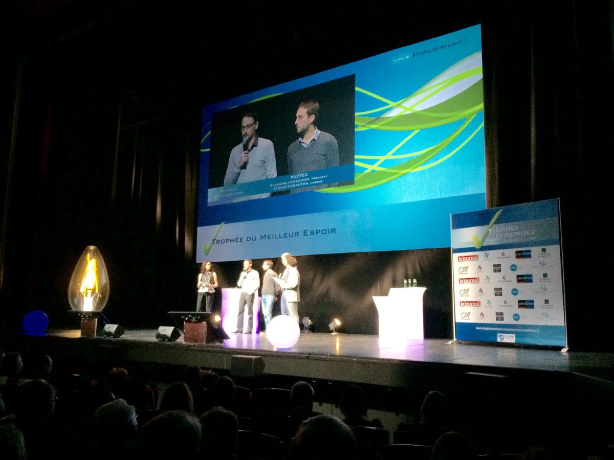Une grande fierté de recevoir le prix du meilleur espoir des #TrophéesEntreprises71 par <a href="/lejsl/">Le Journal de Saône-et-Loire</a> Merci! 🎉