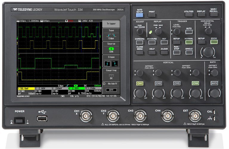 Saelig's tweet photo. Ultra-fast 5s boot-time = no waiting, just testing Teledyne #LeCroy #WaveJet #Oscilloscopes https://t.co/lMtfhSpt45 https://t.co/JbVFuE1s8h