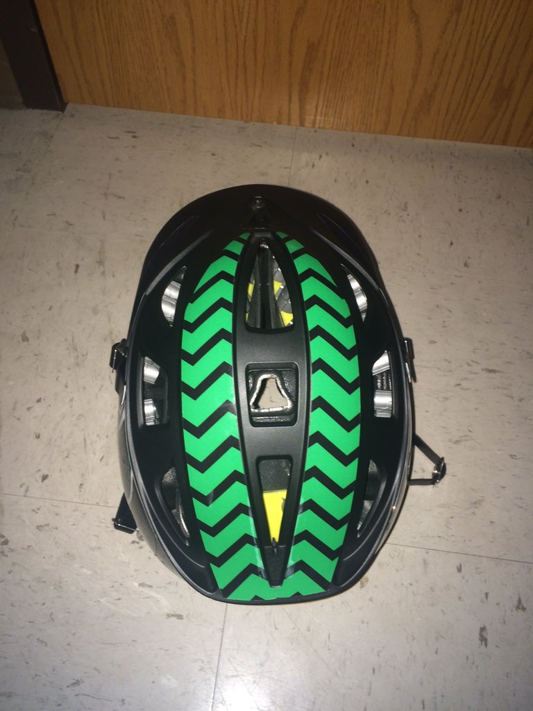 RobbieLMasters's tweet photo. Just got my sick custom York College of PA Club Lacrosse helmet in! #GrowTheGame https://t.co/hPgCjFJodc