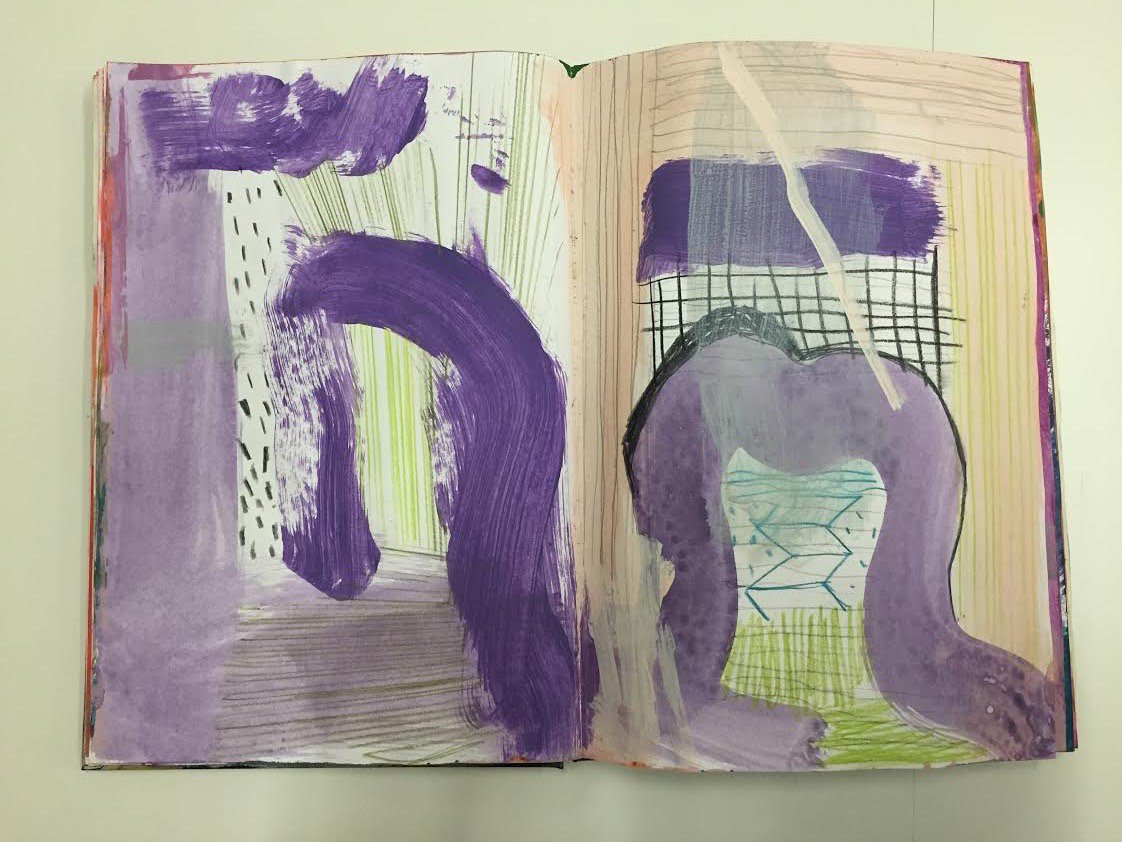 SaatchiArt's tweet photo. Peek at sketchbook pages from our artist @TahneeART! See more of her work: https://t.co/0IAtDdRNhp https://t.co/m8PpwX5eE0