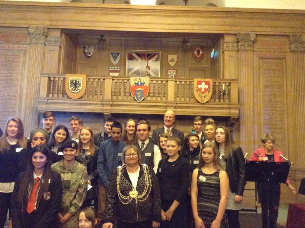 ABGStudentVoice's tweet photo. Well done to Emma Hall and Ella Tinsley who were awarded the 'Service above Self' award by the Rotary Club of Leeds https://t.co/7qdQyTd6IP