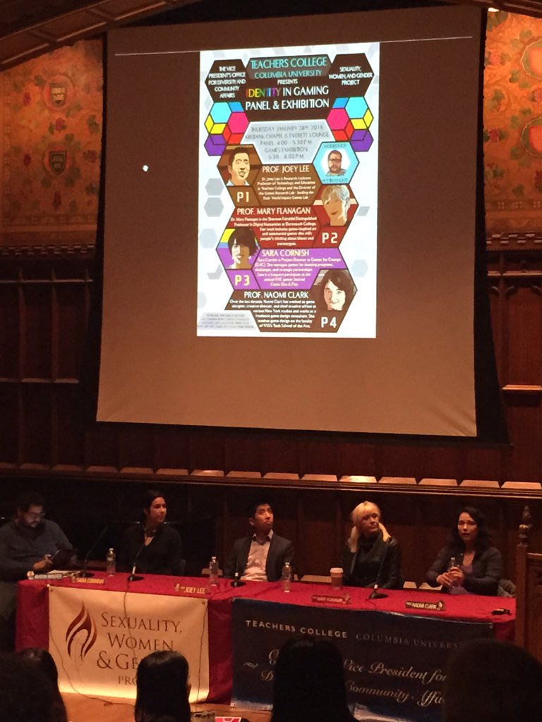3MinuteMedia's tweet photo. Prof. Mary Flanagan: "Games offer unique and powerful models if system that fosters sense of identity/agency" https://t.co/hw2ijUzIgH