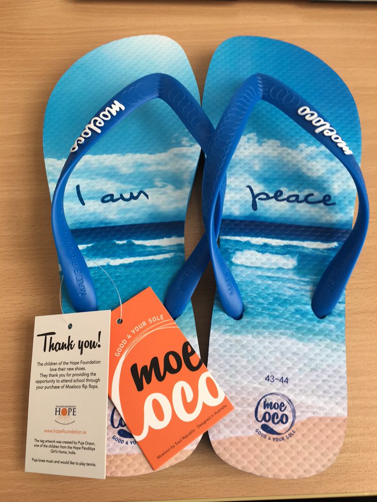 hishfernando's tweet image. @PictureTC buy one pair, &amp;amp; a young girl in an Indian orphanage gets shoes. #Coastal #Moeloco @MoelocoFlipFlop #B1G1
