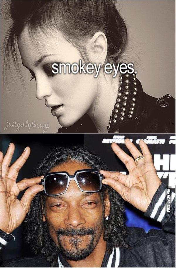 smokey eyes