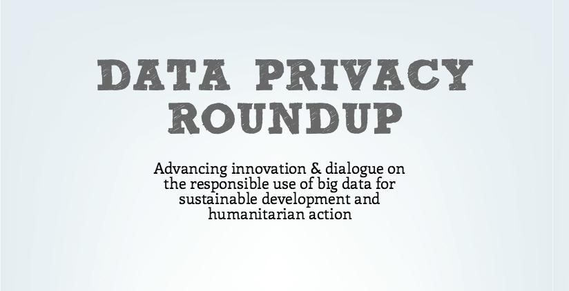 UNGlobalPulse's tweet image. Today is #DataPrivacyDay - here&apos;s a roundup on #responsibledata &amp;amp; #BigData4Dev is.gd/0neKx7