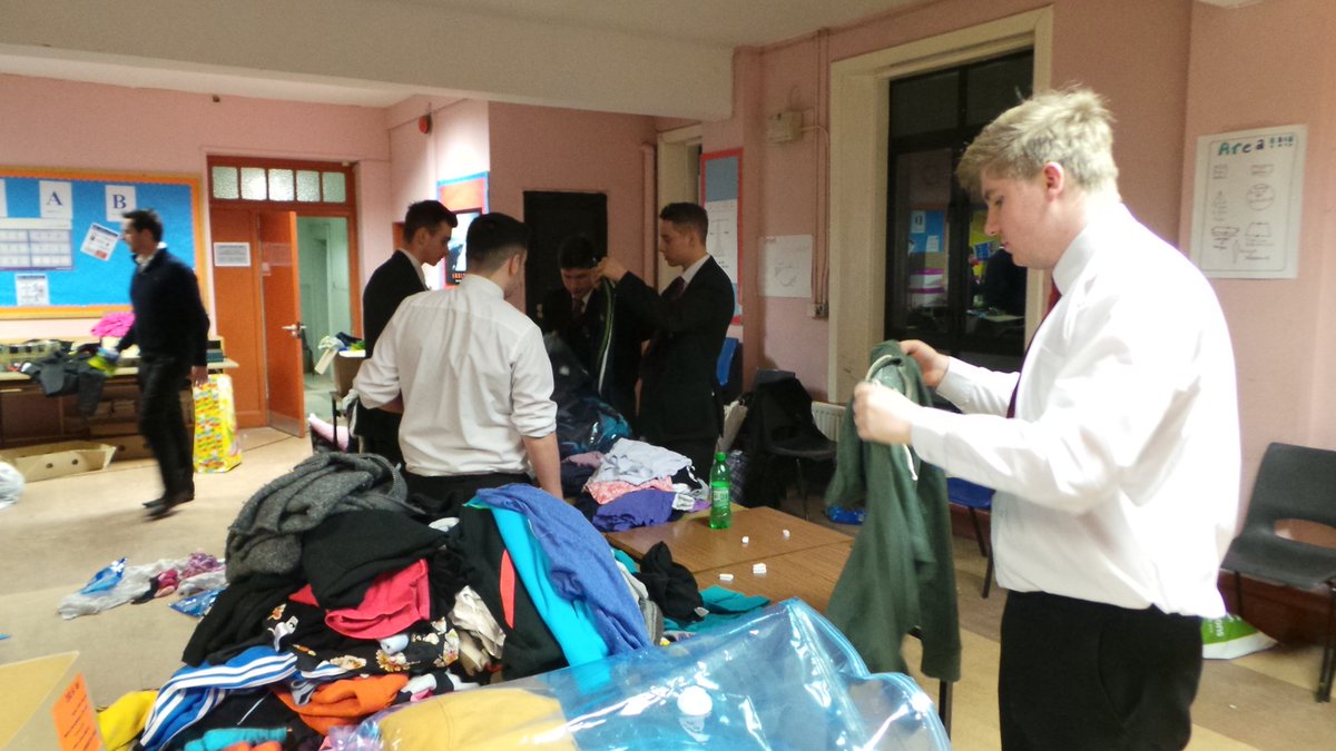 armaghsar's tweet photo. Packing aid in school tonight into vacuum bags. @CHSSAR @stpatsarmagh https://t.co/umJcbIAKdl