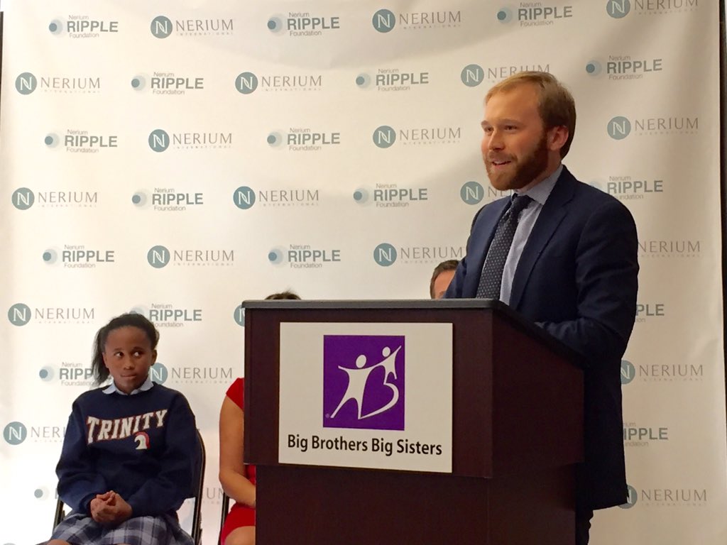BBBSGREATERDAL's tweet photo. "A positive mentor will change a child's life forever" -Pierce Bush #bbbslovesnerium #thankyounerium https://t.co/Jsxe0tOP2I