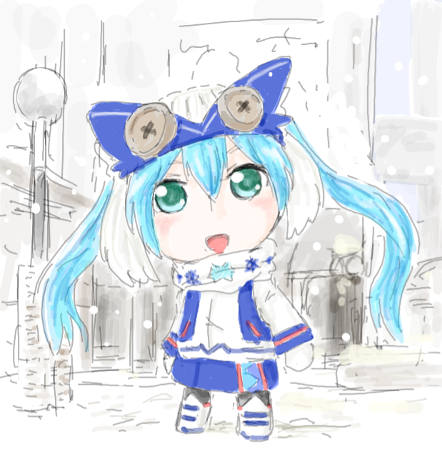 雪ミク2016のtwitterイラスト検索結果