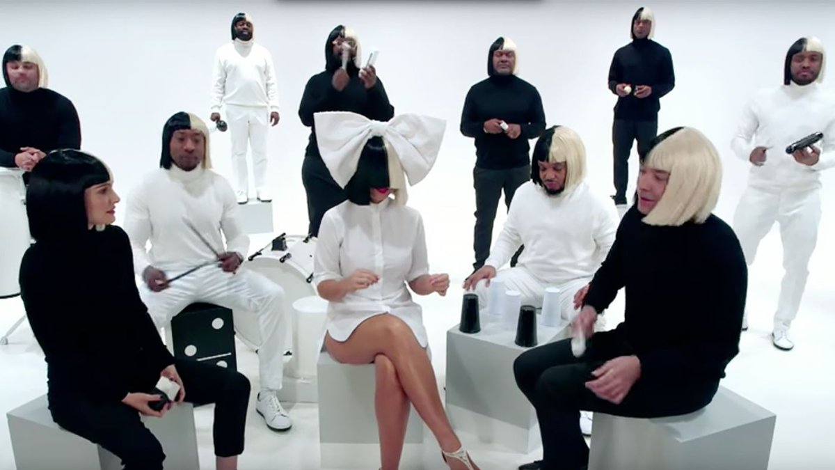 Watch Sia, Natalie Portman and Jimmy Fallon perform “Iko Iko” on #FallonTonight rol.st/1ORYuJx