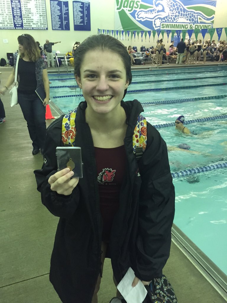 LSNActivities's tweet image. Congrats, Delaney Lamb! JV Conference dive champion.