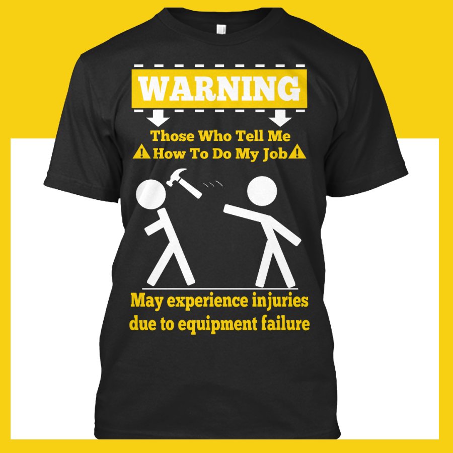 WagYourWayTees's tweet photo. WARNING. Funny job tee. Stop that "Guy" from driving your crazy.Get it here: https://t.co/VJz9D2wS5e  #jobinjurytee https://t.co/Pgne5lx6Da