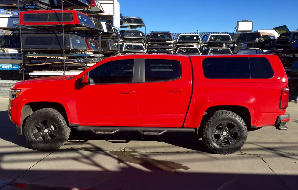 mblais5280's tweet photo. Thanks @SuburbanToppers for installing my new ATC LEX topper!  #ATCTruckCovers #SuburbanToppers #ChevyColorado https://t.co/UiG4pmxBBW