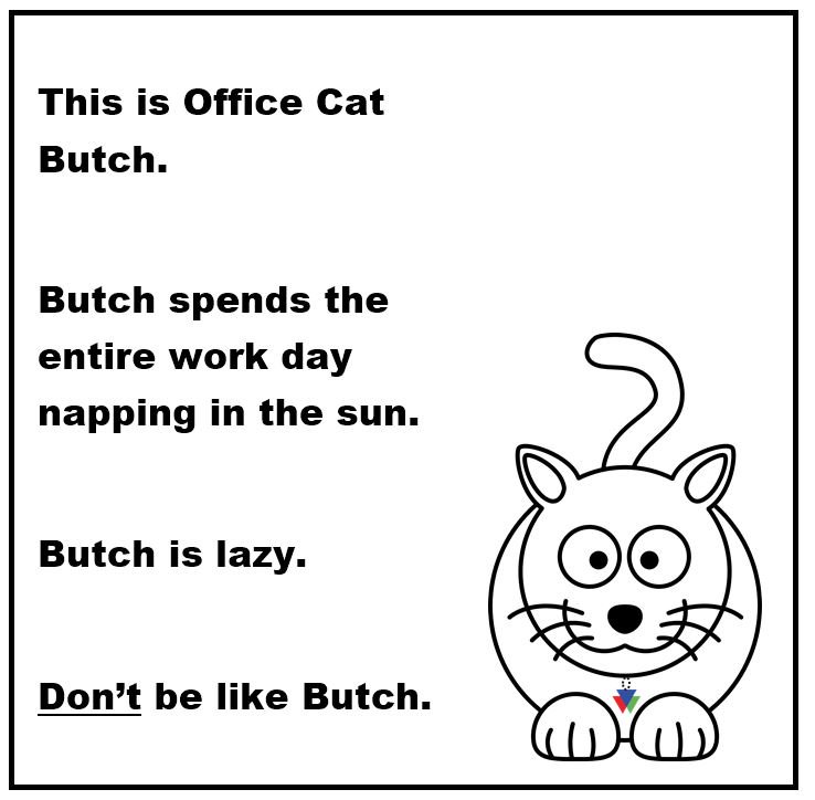 WzrdConnection's tweet photo. Don't #BeLike #OfficeCat Butch! https://t.co/UwhftKJFxe