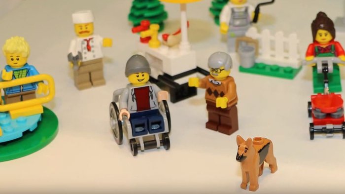 ronacherryassoc's tweet photo. YES! Lego, in a 1st, to unveil a mini figure in a wheelchair @publicbill https://t.co/opIdNbG2cB https://t.co/E2eRDwIK9z