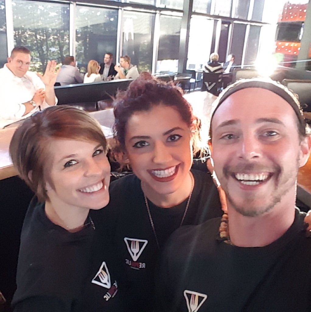 RePUBlicOKC's tweet image. I was gonna talk about our super-talented bartenders, but check out the sick photo-bomb by our man Nicholas!