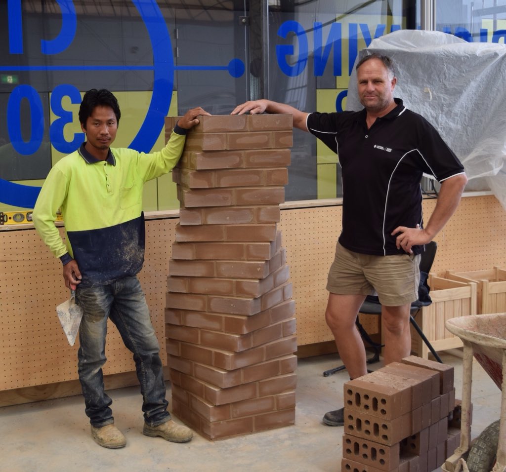 VUTrades's tweet photo. #bricklayers #jobs #preapprentice #enrol https://t.co/utiVG2O3vg https://t.co/mkLhelhaoT