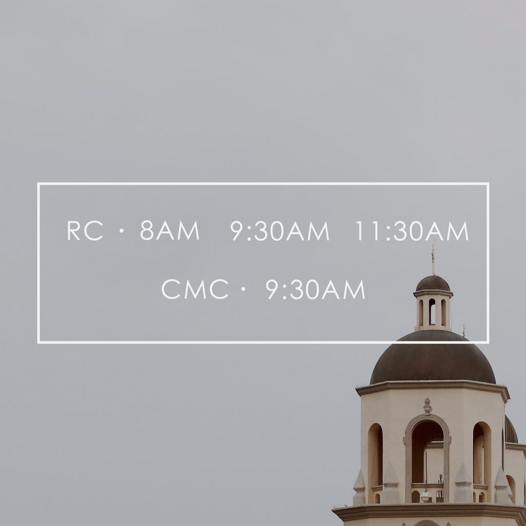 VWCAZ's tweet photo. New service times are effective this Sunday for our Ruthrauff Campus and Copper Mountain Campus #illmakeroom https://t.co/okFKp7ugMG