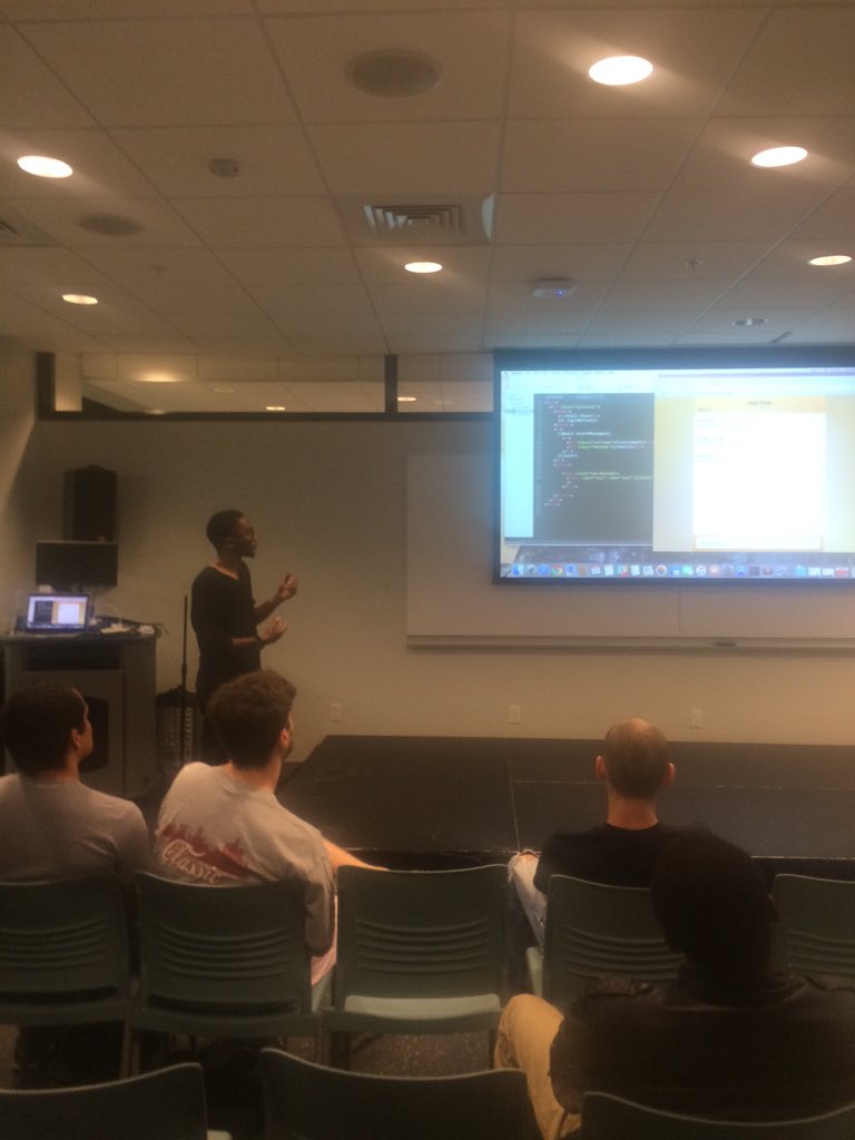 launchcode's tweet image. @buildingco team member &amp;amp; @MDCollege all-star @iGregoryJohnson talks @meteorjs @ideacentermdc #SFLSpeaksLaunchCode