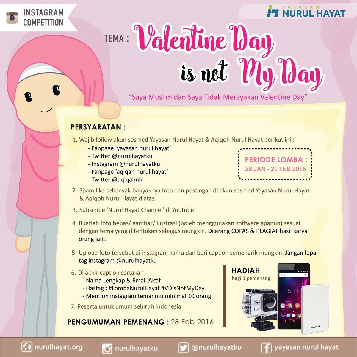 nurulhayatku's tweet photo. Mau @InfinixIndo Hot 2, #actioncam & #Powerbank @delcellshop? Ayo ikut #Kuis #Instagram #NH! https://t.co/03Trq6yf2w https://t.co/5glTccbeRX