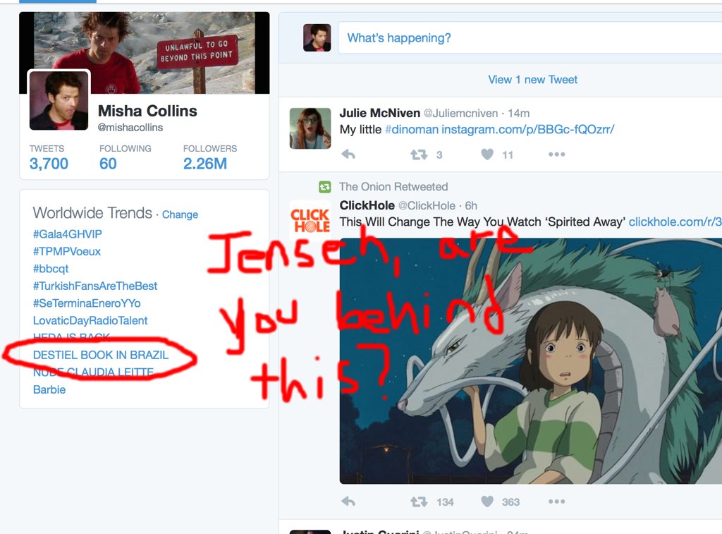 Misha collins twitter drama Misha collins twitter drama