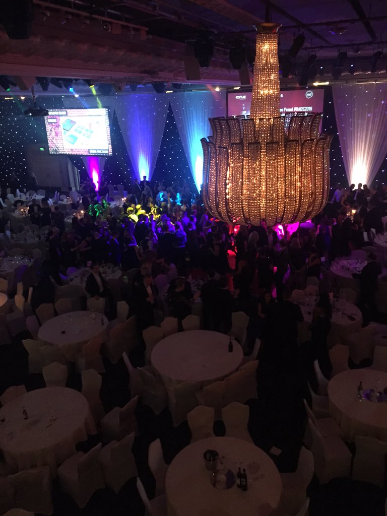 stevehud101's tweet photo. #rads2016 what a night from @GlassdoorUK congrats to all the winners and enjoy the rest of the night! https://t.co/CF189mW4sh