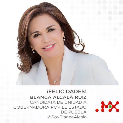 Marisol_Calva's tweet photo. En @PRIMX_Puebla vamos #JuntosConBlanca porque es el cambio que Puebla necesita @SoyBlancaAlcala https://t.co/ffBy4dXtrZ