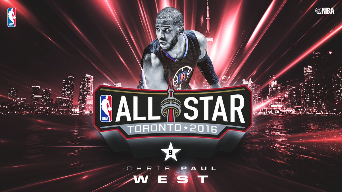 Western Conference All-Star Reserve <a href="/CP3/">Chris Paul</a> of the <a href="/LAClippers/">LA Clippers</a>! #NBAAllStarTO