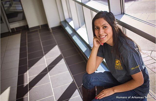 naczaly's tweet photo. Today I was chosen to be part of the Humans of Arkansas Tech &amp; I was super excited, yall this is the place to be at! https://t.co/s0tcACra1z