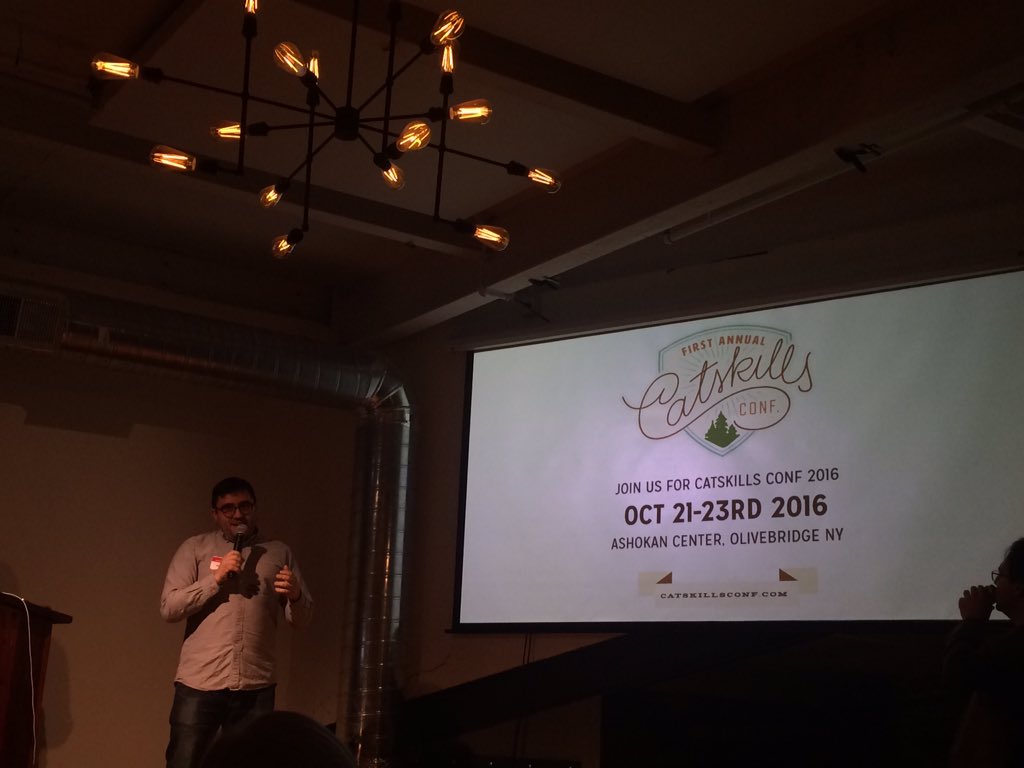 EvolvingMedia's tweet photo. Mark your calendars—this year's @catskillsconf will be October 21-23rd! Tickets will be available soon! https://t.co/jFhuGv1GHC