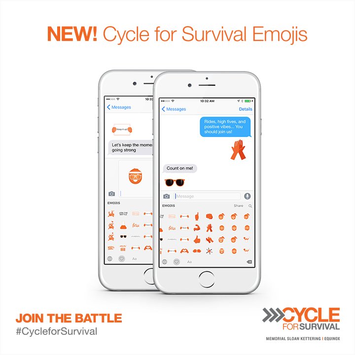 Cycle4Survival's tweet photo. Express yourself! Download the free keyboard—and text your friends to spread the word! https://t.co/kPgcpIjM0F https://t.co/1yccP4eZAv