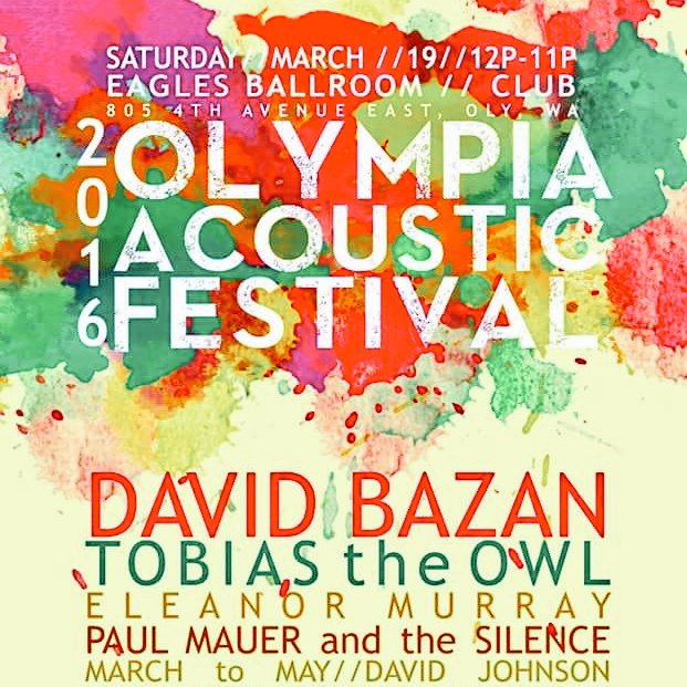 PMandtheSILENCE's tweet photo. Greetings all! So, @OAF_official tix feb14 at midnight! headliners @davidbazan @tobiastheowl  @paulmauermusic $12adv https://t.co/UCygffbb35