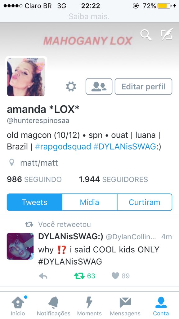matthwlox's tweet photo. @DylanCollins95 like this?? #DYLANisSWAG:) https://t.co/3N0RAgNlAw