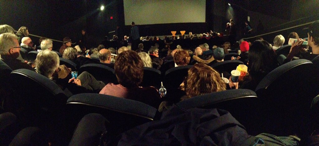 EYESONICE_'s tweet image. Good to see a packed house  at @reframefilmfest Eve. May need a bigger room next time @galaxycinemas #reframe2016